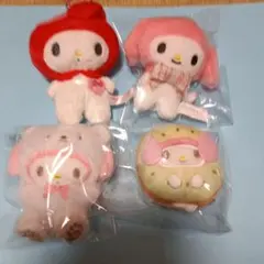 マイメロディ マスコット4個セット