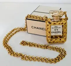 CHANEL　シャネル N°5 ネックレスペンダント　香水ボトル