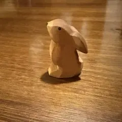 美品 Ostheimer オストハイマー うさぎ ウサギ 天然木　ドイツ