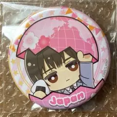 ヘタリア 缶バッジ 日本 ひょこっと