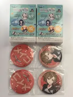 プロセカ　一番くじ　MEIKO F賞　缶バッジ　ミニ色紙