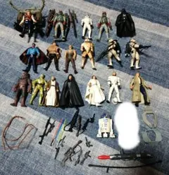 スターウォーズ　 ベーシックフィギュアセット 14体　まとめ売り まとめ売り】スターウォーズ ベーシックフィギュア 14体 未開封】【90