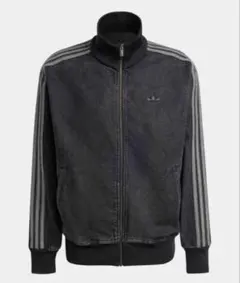 【新品タグ付き】アディカラー デニム ファイヤーバード トラックトップ ブラック