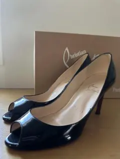ルブタン ChristianLouboutin オープントゥパンプス　36.5