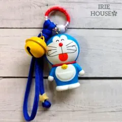 じゃらじゃらキーホルダー ドラえもん　赤　バッグチャーム
