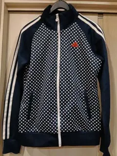 古着 adidasドット柄水玉ジャージ ベイビーわるきゅーれ 杉本ちさと