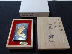 前端春斎工房 黒柿 鳳凰蒔絵 重扇香合 内亀裂地金箔押 - メルカリ
