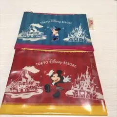 uccオリジナル　東京ディズニーリゾート　ファスナーポーチ
