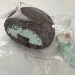 bloomood スクイーズ チョコミント大福 DIY 粉付き