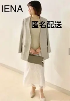 【匿名配送】IENA シアーフラワーレーススカートのサムネイル
