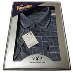 VVP PLAYBOY COLLECTION ネイビー ポロシャツ Mのサムネイル