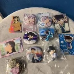 毛利蘭 工藤新一 キラキラ缶バッジコレクション カヌレver. - メルカリ