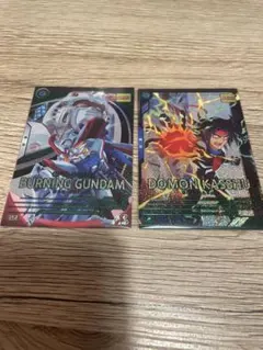ゴッドガンダム & ドモンカッシュ カードセット