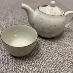 有田焼桜柄と茶器セット