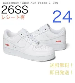 【新品】SUPREME NIKE AIR FORCE 1 LOW 24㎝ 白