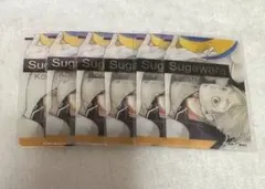 ハイキュー 菅原孝支 ファンパーク 箔押しクリアカード 6枚セット