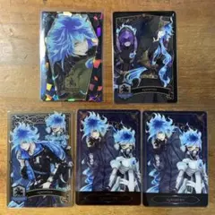 【ツイステ】イデア イグニハイド寮 メタルカード 5枚セット