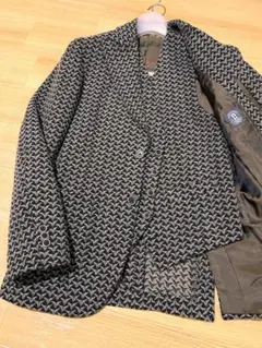 総柄 テーラードジャケット