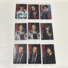 HiGH&LOW ハイロー ハイアンドロー ウエハース　9枚セット　本日発送⭕️