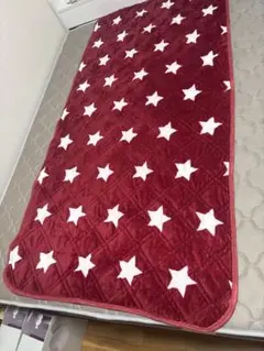 秋冬用 あったか 星柄 敷きパッド シングル