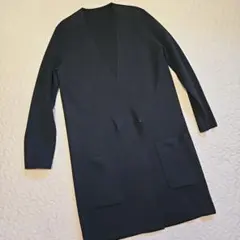 UNIQLO×ルメールコラボ　ニットコート 黒　Mサイズ　ウール