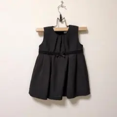 【mmm様専用】 TREFIORI フォーマルドレス　ノースリーブ黒80cm