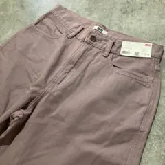 新品タグ付き品【UNIQLO U】ユニクロ ユー ワイドフィットカラージーンズ