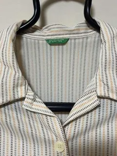 UNITED COLORS OF BENETTON ストライプ長袖シャツ