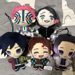 鬼滅の刃 ぬいぐるみ5点セット