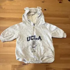 UCLA チャオパニック クマ耳フード付きロンパース