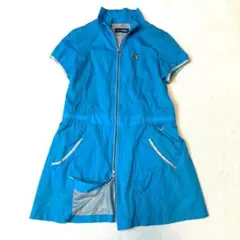 美品✨BLACK&WHITE サンプル品 ロゴワンピース L相当 洗える