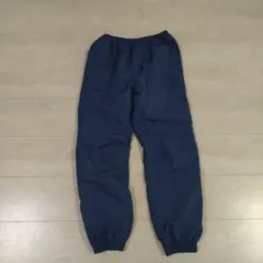 adidas ダークブルー ロングパンツ