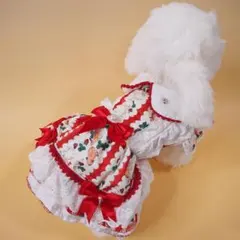 No.2180犬服 猫服 ハンドメイド ワンピース わんちゃん - メルカリ