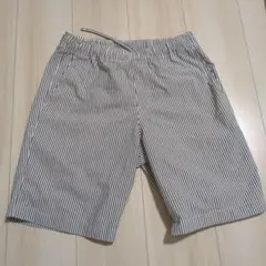 未使用 エストネーション イタリア生地 シアサッカー パンツ 48 (L) 80s イタリア製 STEFANEL ツータック ストライプ スラックス