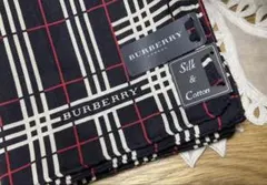 未使用 BURBERRY ノバチェック 大判ハンカチ