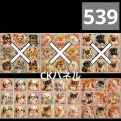 【539】CK様パネル　犬
