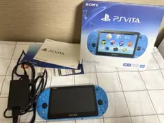 PlayStation Vita PCH-2000 AquaBlue ソフト付き