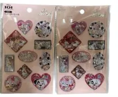 正規品　101匹わんちゃん　ウォーターシール　Disney2枚SET