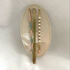 ヘアピン　セット　ヘアアクセサリー　ヘアアレンジ　新品