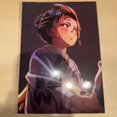 【匿名配送】猗窩座再来入場者特典 キービジュアルイラストボード (恋雪ver.)