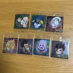 ドラゴンボール 超戦士シール超　7枚セット