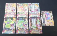 アイカツカード　エンジェリーベアコーデ　リーフベアコーデ　7枚セット