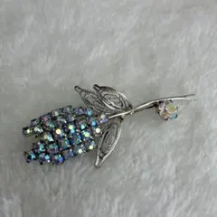 ヴィンテージ　キラキラ　ブローチ　#1579