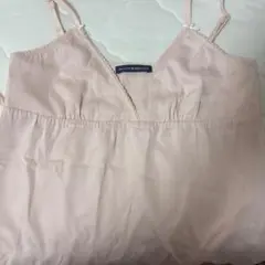 Brandy Melville キャミソール ピンク サテンのサムネイル