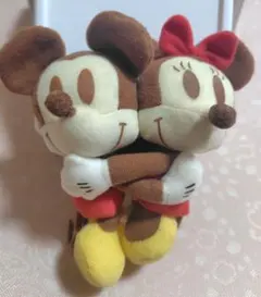 ☆ミッキー＆ミニー 抱きつきぬいぐるみ マスコット