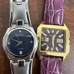 ★2本セット★SODA Sargent 腕時計 クォーツ レディース ジャンク