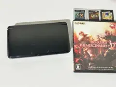 【動作品・ソフト付き】ニンテンドー 3DS 本体 ブラック 黒 任天堂