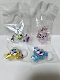 ナルミヤキャラクターズ　めじるしアクセサリー　4点セット