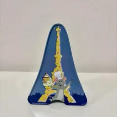 パリディズニー限定 レミー　エッフェル塔デザイン　缶