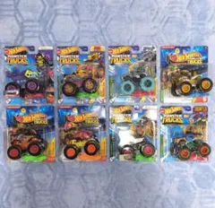 ホットウィール モンスター トラック 8台セット おまけ付き